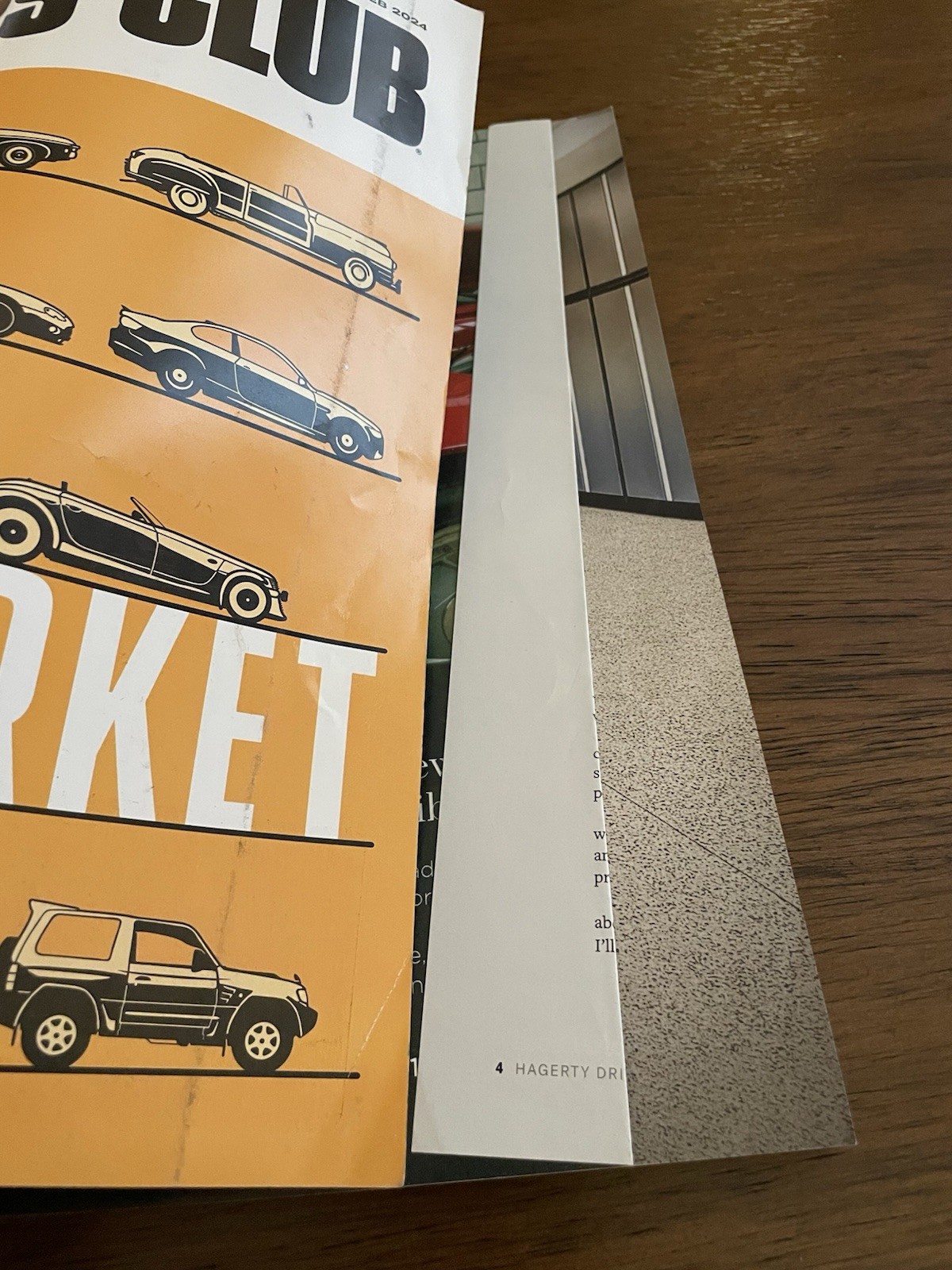 Lot 14 HAGERTY Drivers Club MAGAZINE 2021-2025 Porsche Corvette Bull Market Road