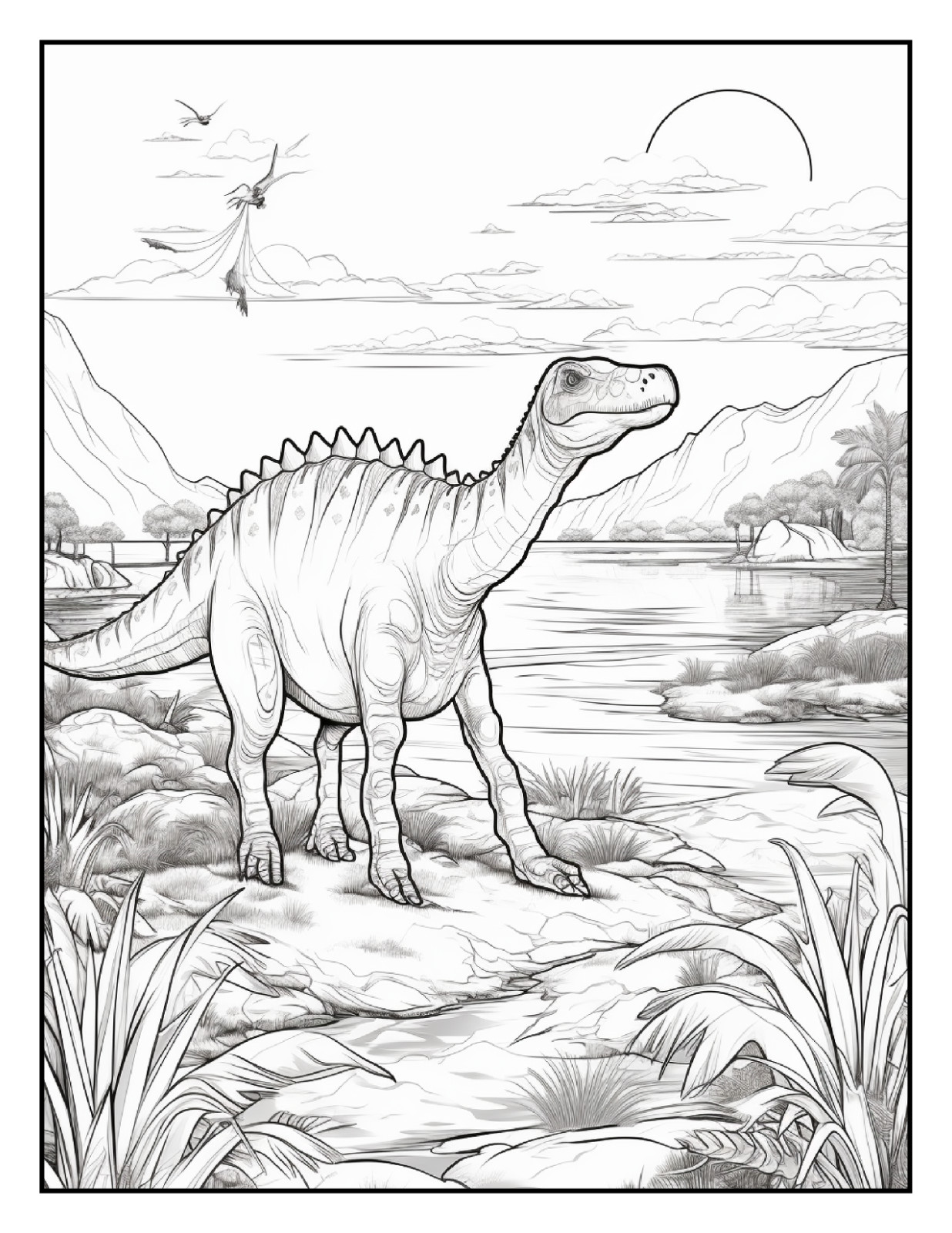 «Cute Dinosaur Coloring Book | Easy, Cute & Relaxing Designs | Perfect Gift Ide