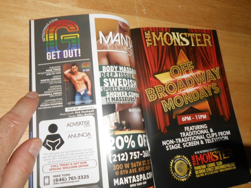 drag Alexis Michelle,EAGLE Bar HANKY Ad,Michael Musto,PICS 2017 Get Out Mag,Gay gallery
