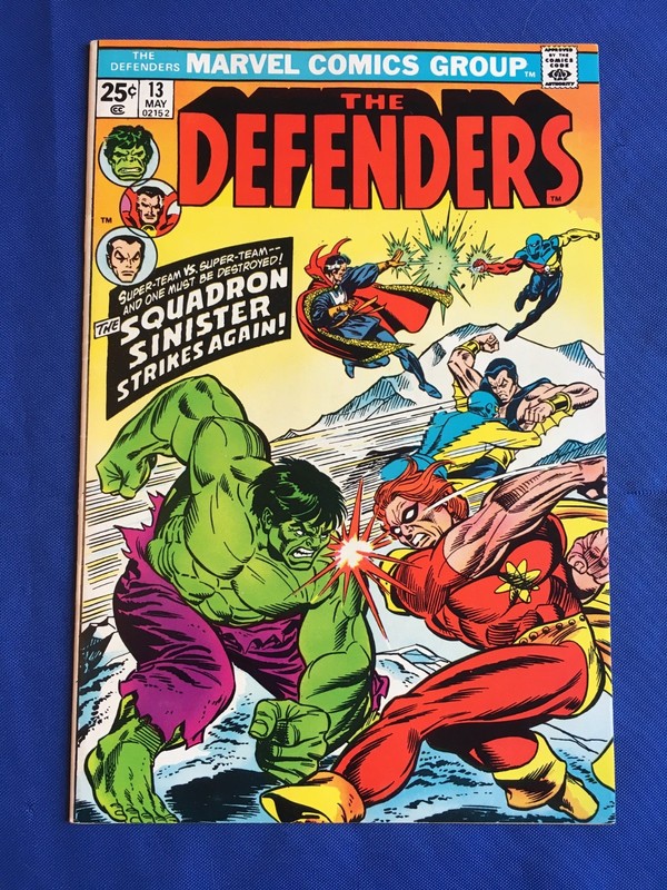 Defenders #13 VFN/NM (9.0) MARVEL ( Vol 1 1974) ND in UK