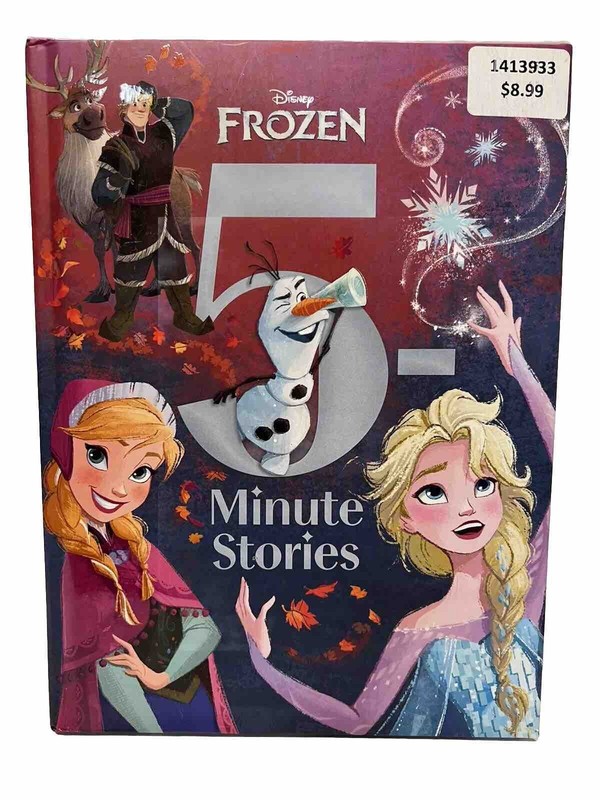 5-Minute Stories Ser.: 5-Minute Frozen by Disney Books (2019, Hardcover)