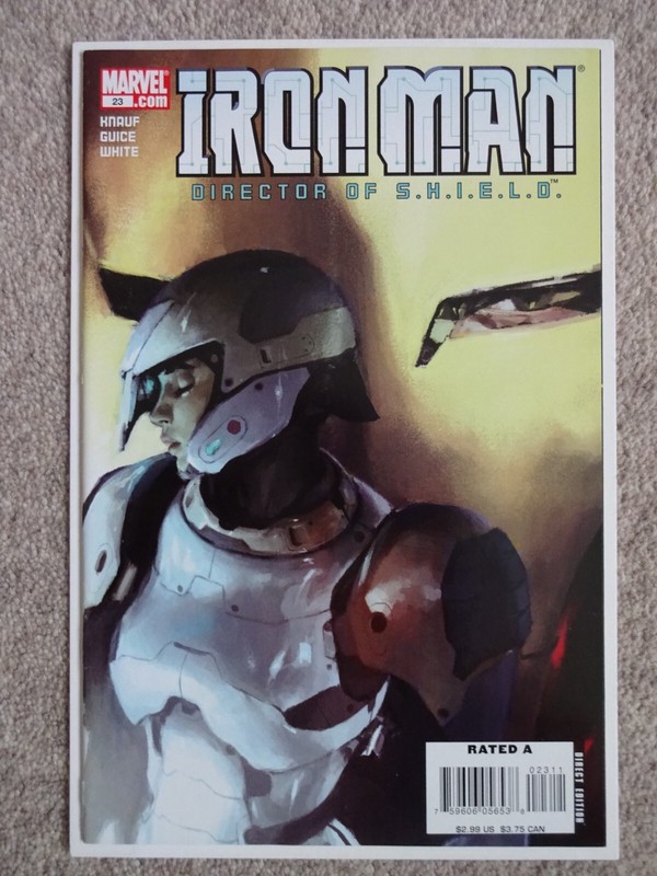 IRON MAN DIRECTOR 0F SHIELD # 23 December 2007 (Mint/Near Mint)