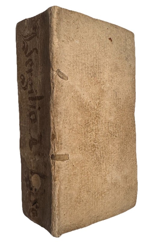 1586 2 WORKS OF VIRGIL IN 1 BOOK - Bucolics + Georgics & Aeneid Antique Italian gallery